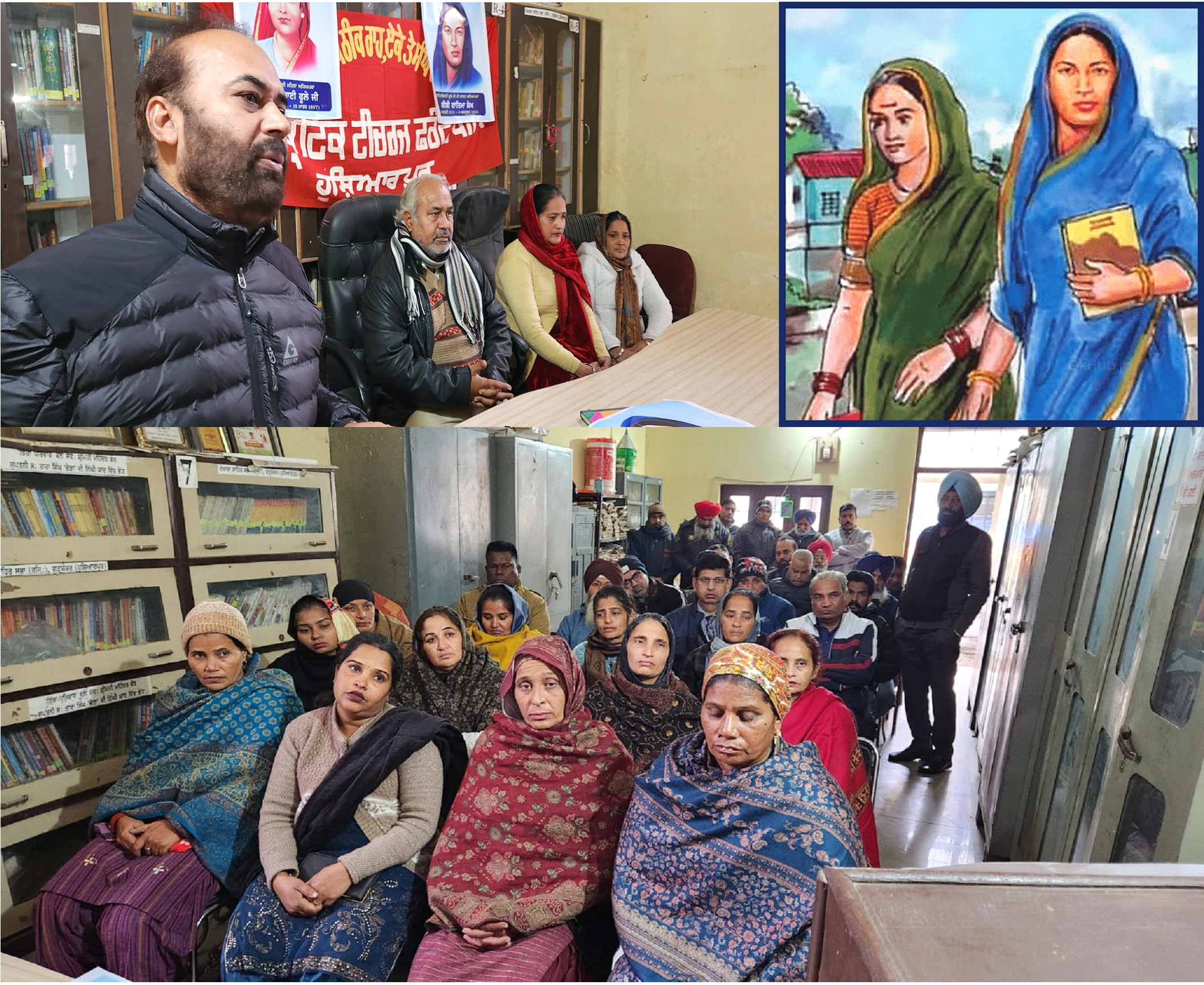 Various organizations remember the country's first woman teacher Savitri Bai Phule